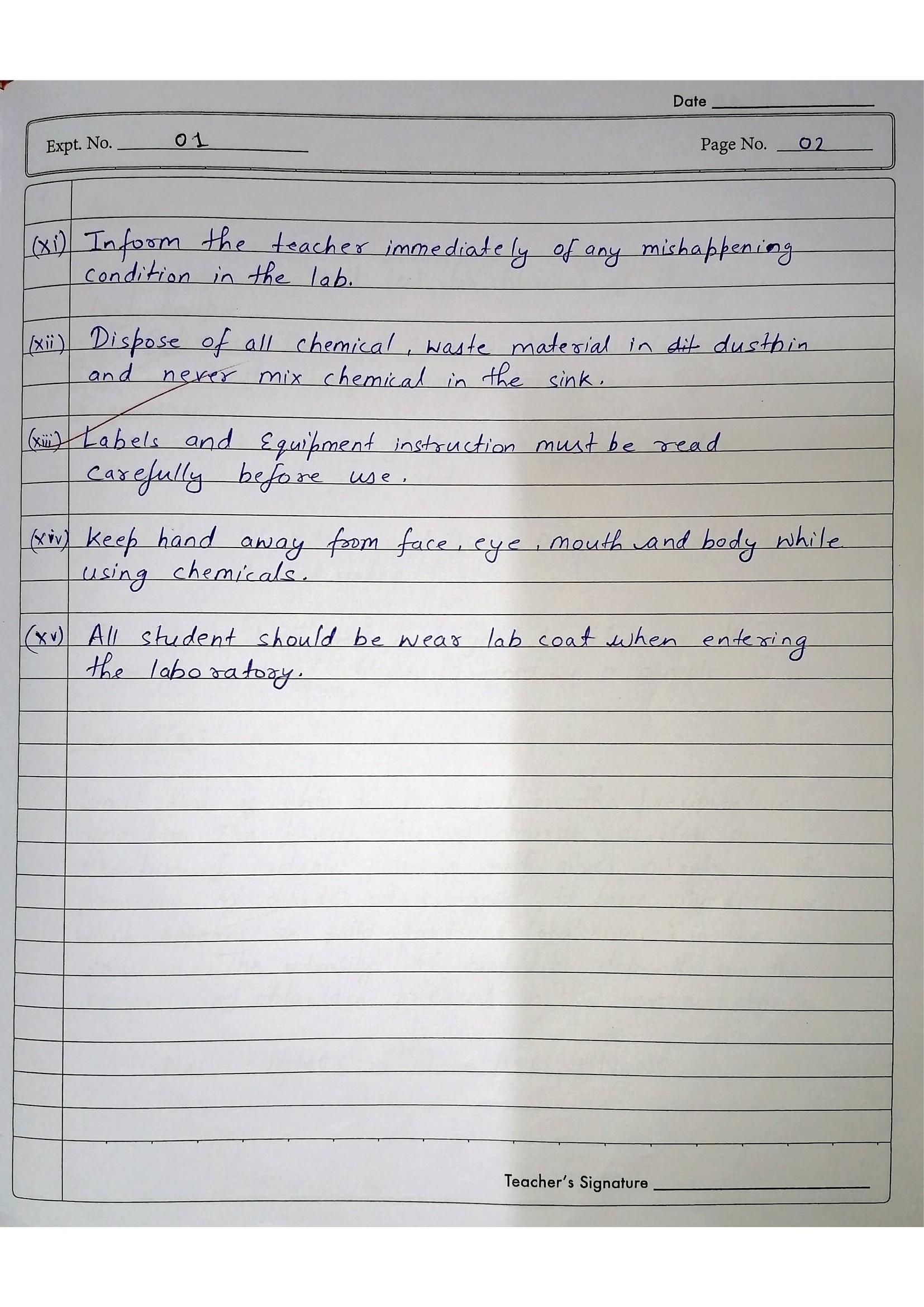 Pharmaceutical Chemistry Practical